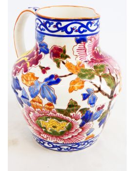GIEN pitcher with peony decor