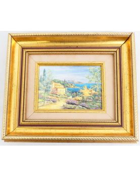 Petit Tableau Village Provençal