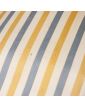 Pair of Napoleon III Chairs in Striped Fabric