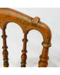 Paire de Chaises Napoléon III Tissu Rayé