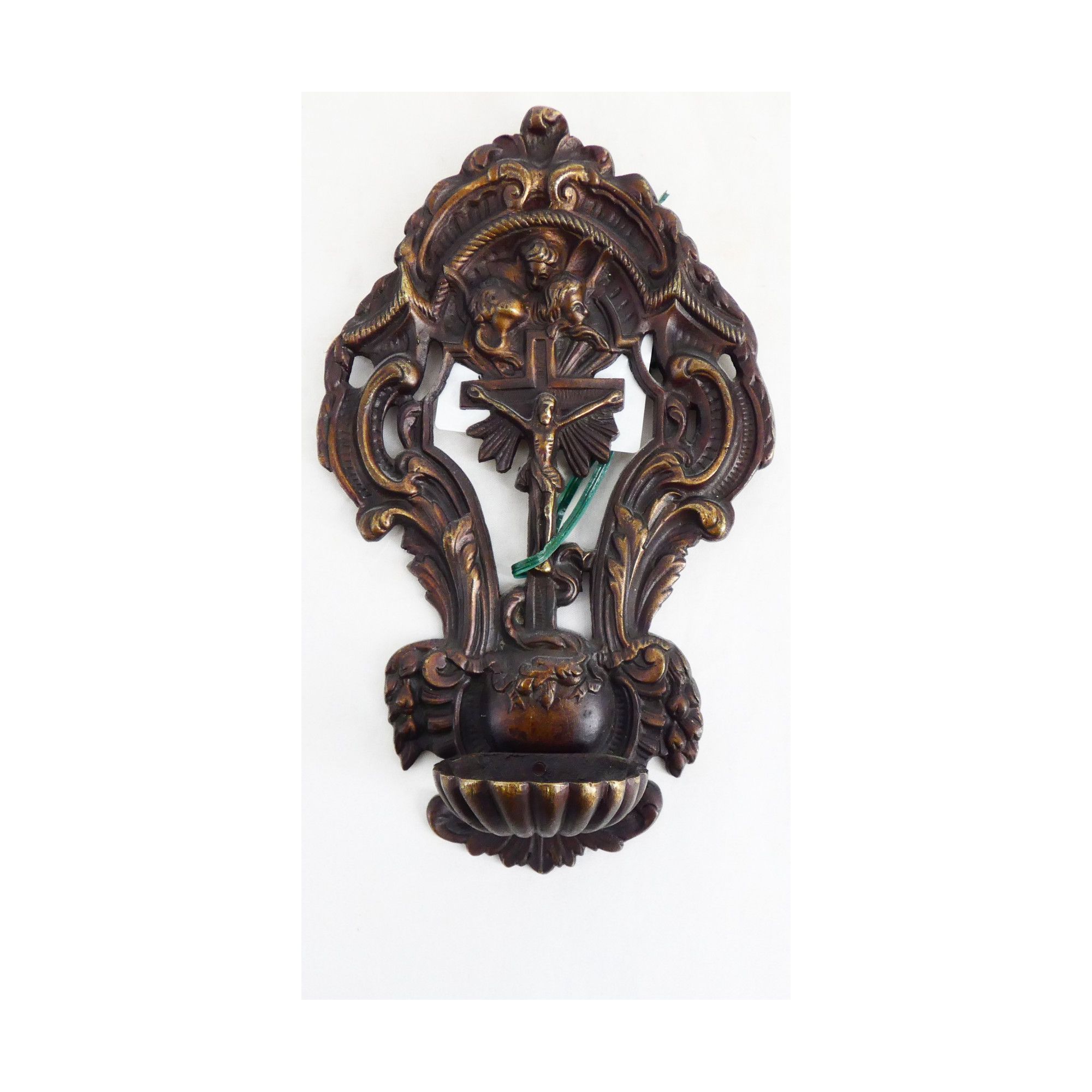 Bronze Holy Water Font Bronze Holy Water Font
