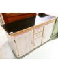 White Sideboard Base 3 Doors 2 Drawers with Shelf
