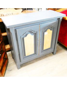 Two-tone 2-door cabinet