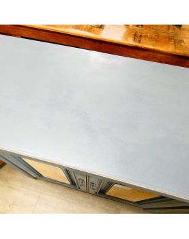 Two-tone 2-door cabinet
