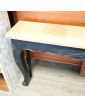 Console Patiné Noir et Brut