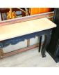 Console Patiné Noir et Brut