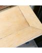 Black and Raw Patinated Console