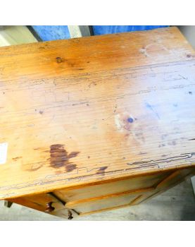 2-Door Fir Cabinet