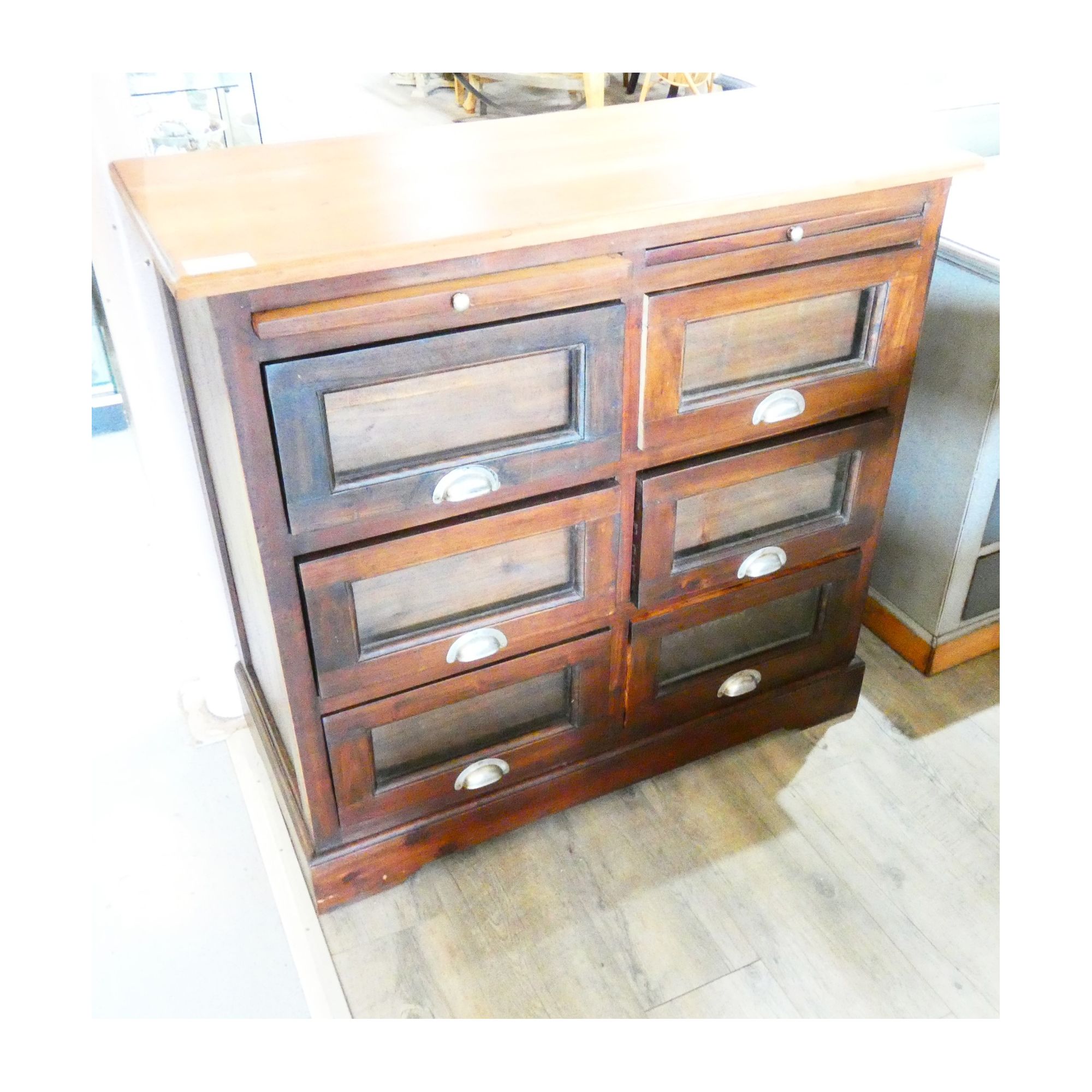Commode 6 Tiroirs 2 Tablettes Commode 6 Tiroirs 2 Tablettes