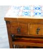 Console en Bois 3 Tiroirs