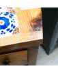 Console en Bois 3 Tiroirs