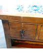 Console en Bois 3 Tiroirs