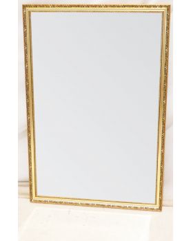 Miroir Cadre Doré Biseauté