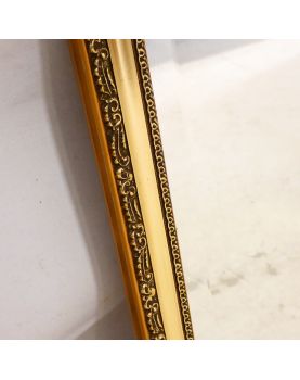 Miroir Cadre Doré Biseauté