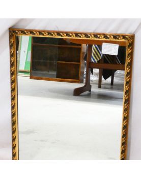 Molded Gold Frame Mirror