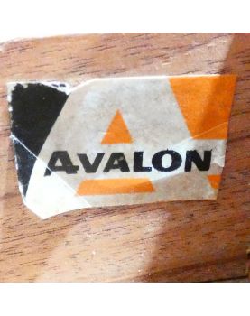 AVALON Petit Meuble 1 Abattant et 2 Portes Coulissantes