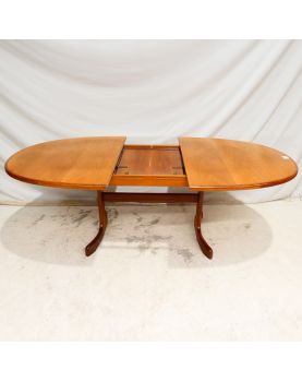 GPLAN Table Ovale Allonge Papillon
