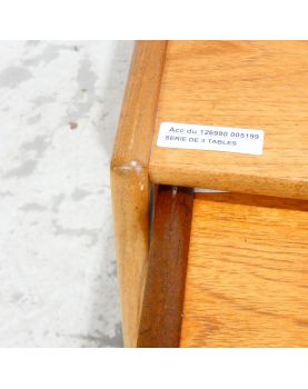 Série de 3 Tables Gigognes
