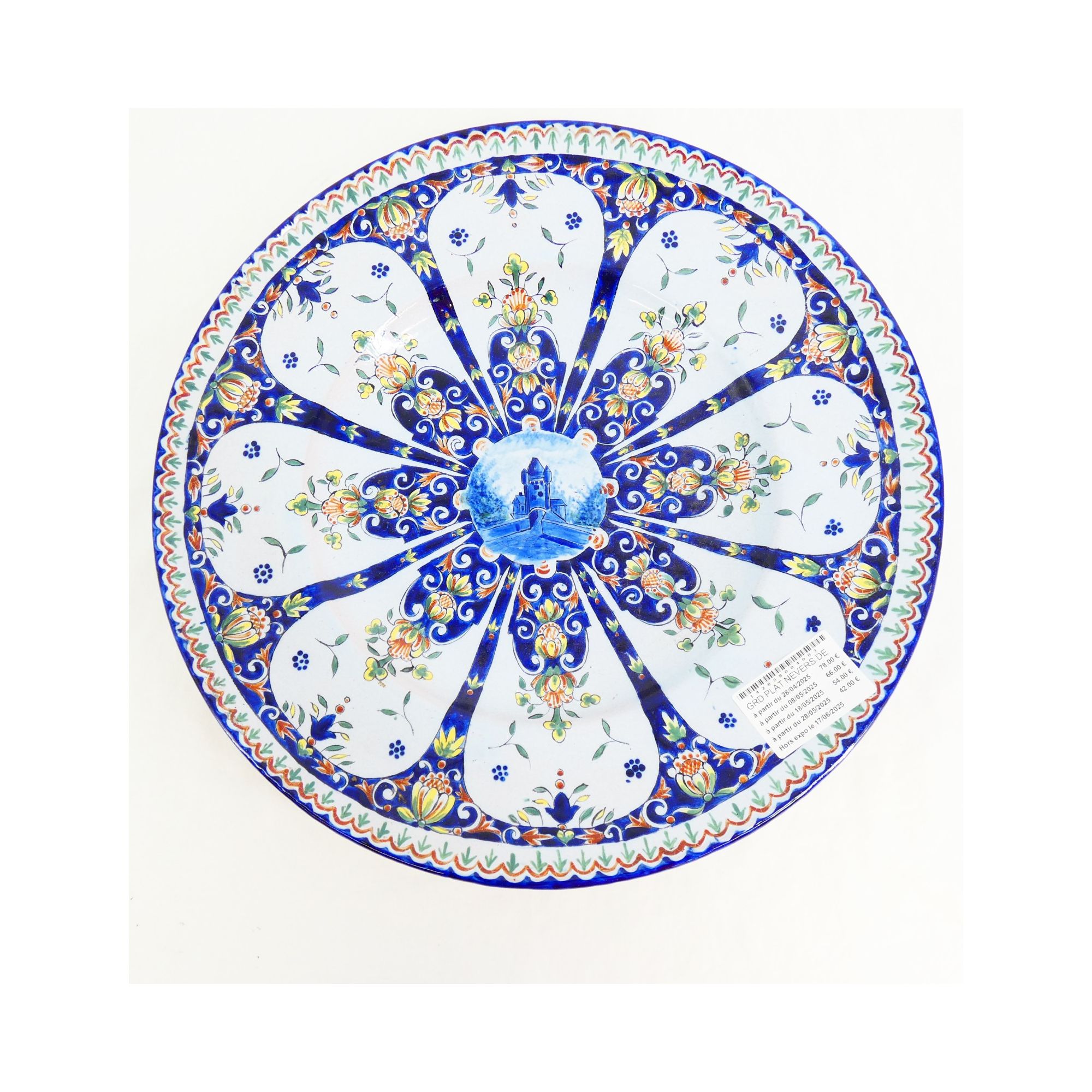 Grand Plat NEVERS Début XX Grand Plat NEVERS Début XX