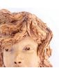 Moulage Tête de Femme Signature à Identifier