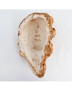 Moulage Tête de Femme Signature à Identifier