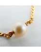 Collier en Or 18k et Perles 750/1000 7 Grammes Brut