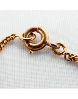 Collier en Or 18k et Perles 750/1000 7 Grammes Brut
