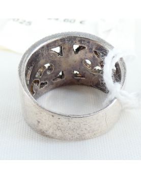 Bague en Argent Marcassite