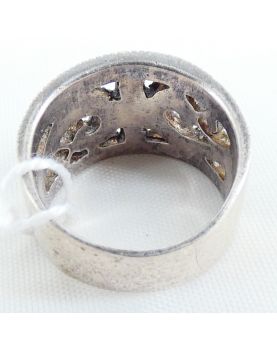 Bague en Argent Marcassite