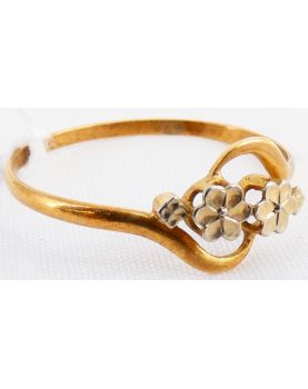Bague en Or 18k 1.76 Grammes