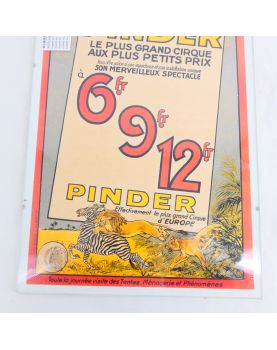 Affiche Cirque PINDER
