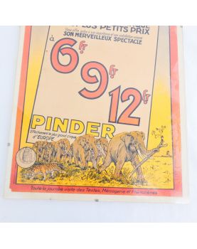 Affiche Cirque PINDER