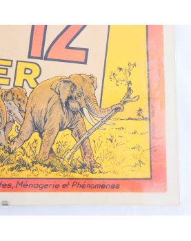 Affiche Cirque PINDER
