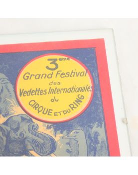 Affiche Cirque PINDER