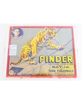 Affiche Cirque PINDER