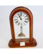 Varnished Wooden Clock Battery Operated Movement