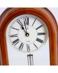 Varnished Wooden Clock Battery Operated Movement