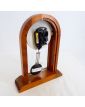Varnished Wooden Clock Battery Operated Movement