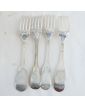 Lot de Couverts en Argent 610 Grammes