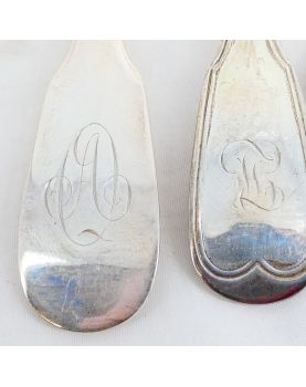 Lot de Couverts en Argent 610 Grammes