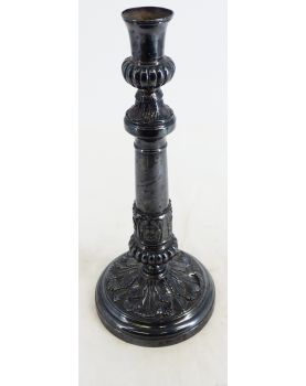 Silver Metal Candle Holder