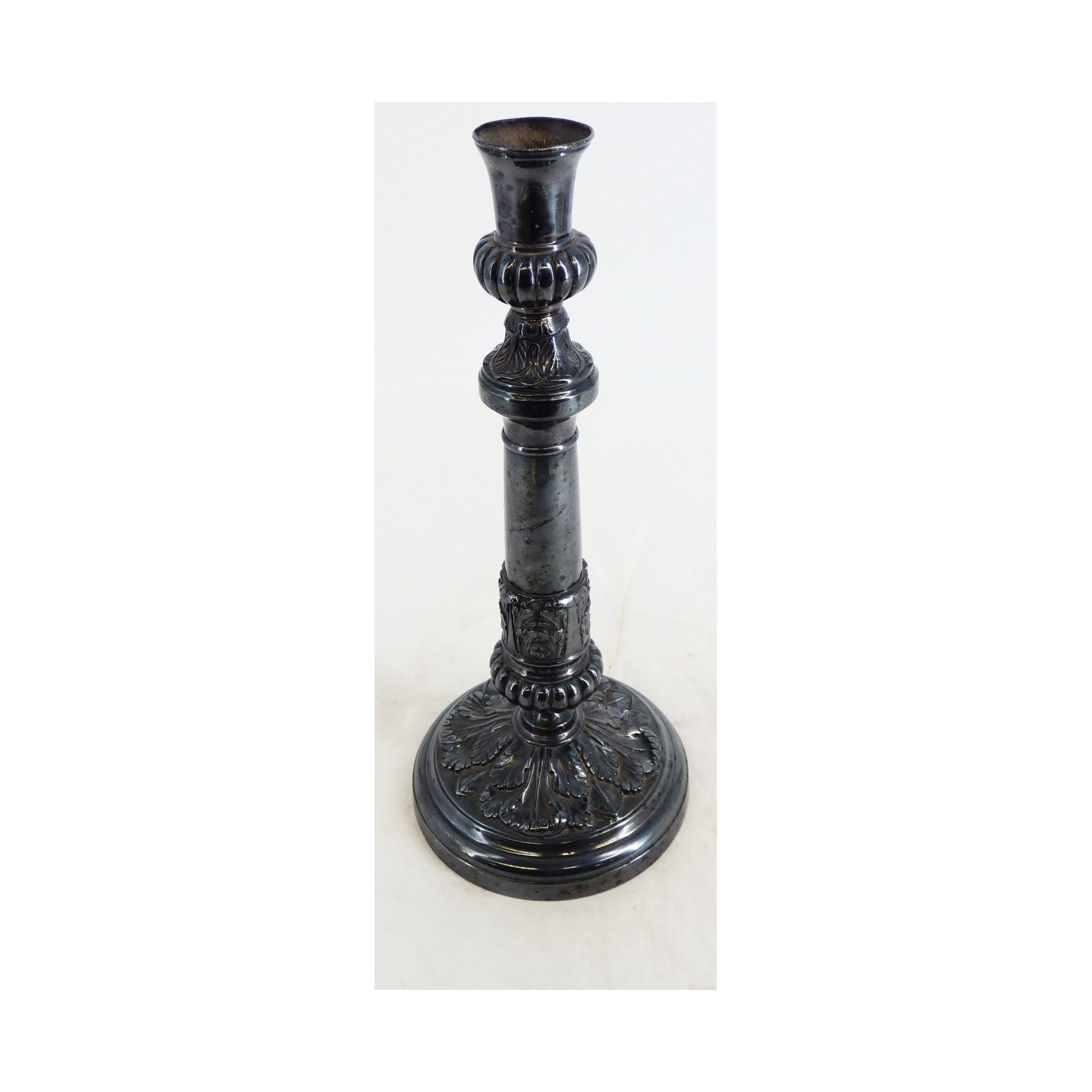 Silver Metal Candle Holder Silver Metal Candle Holder