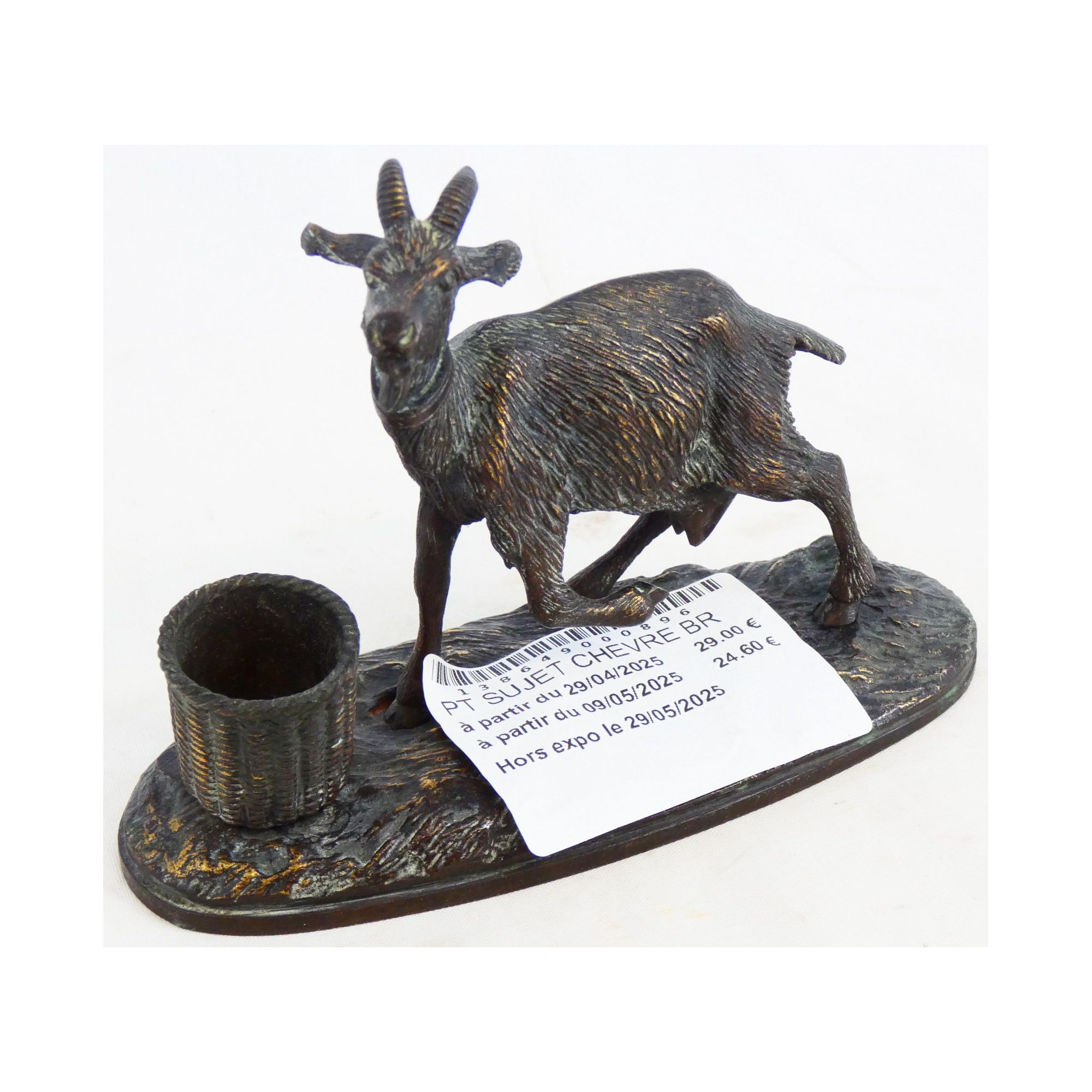 Small Bronze Goat Subject Small Bronze Goat Subject