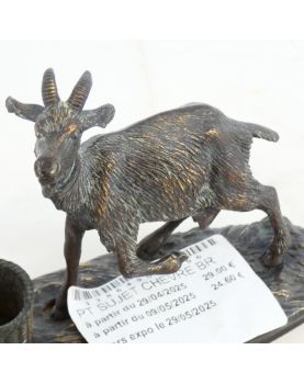 Small Bronze Goat Subject