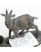 Small Bronze Goat Subject