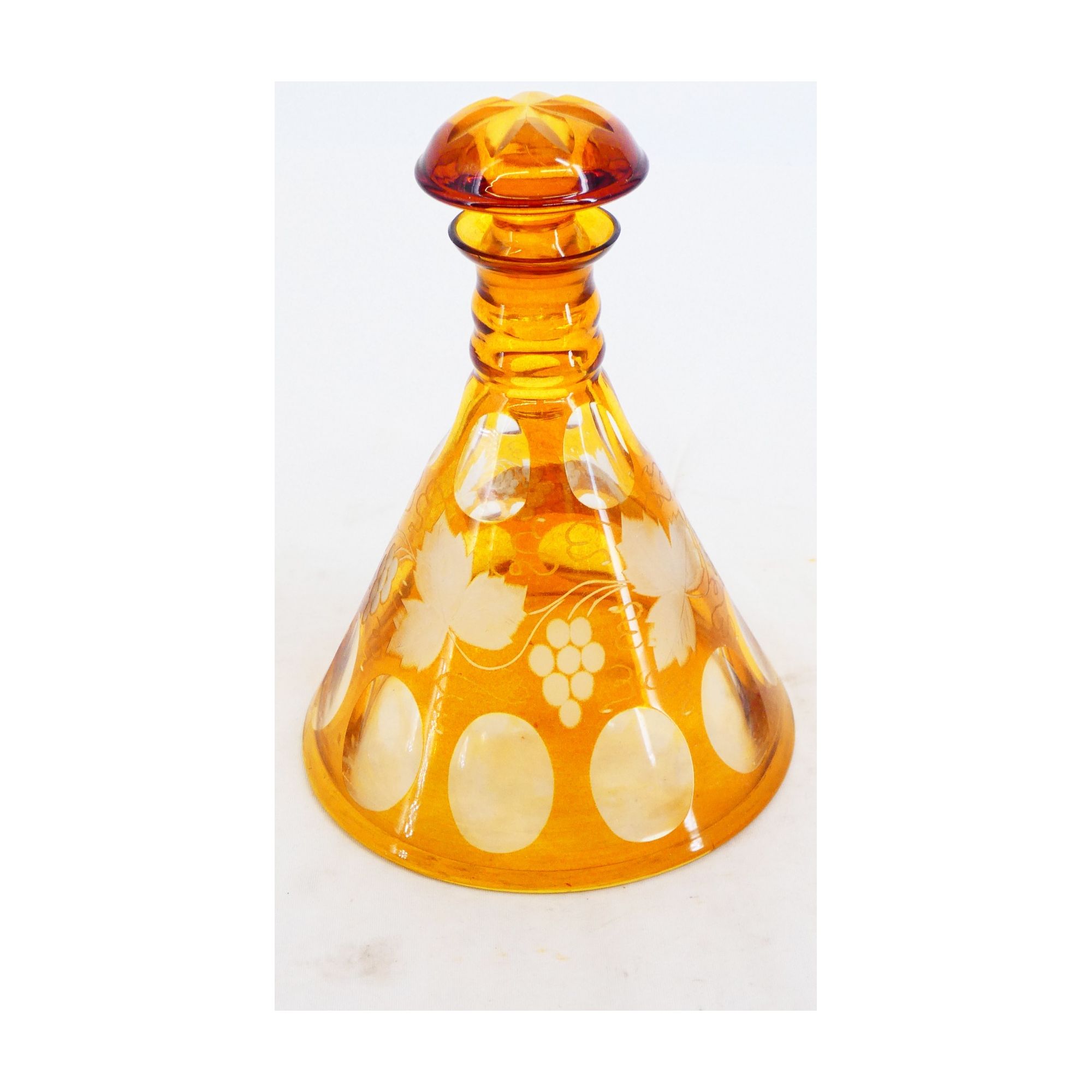 Small Yellow Bohemian Carafe Small Yellow Bohemian Carafe