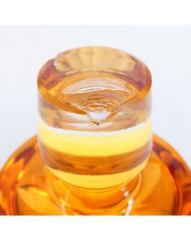 Small Yellow Bohemian Carafe