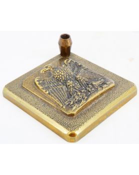 Bronze Pen Holder with Eagle Motif