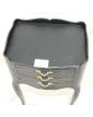 Black Patina 3-Drawer Bedside Table