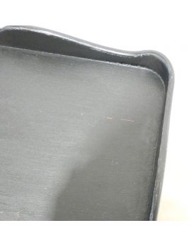 Black Patina 3-Drawer Bedside Table